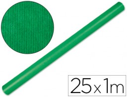 Papel kraft verjurado Liderpapel verde fuerte rollo 25x1 m.